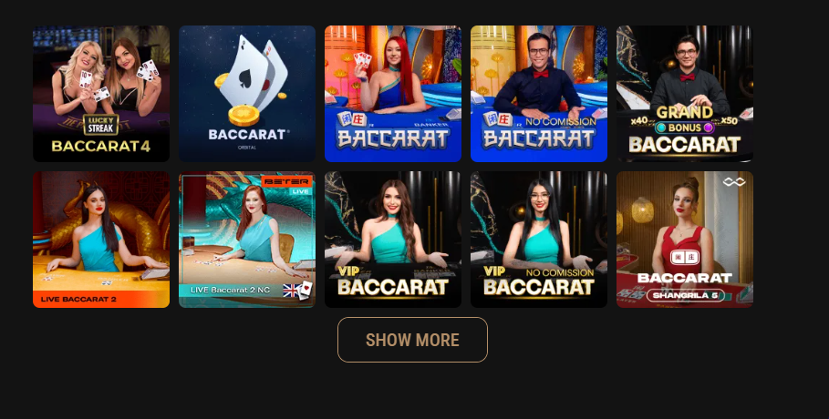 online baccarat